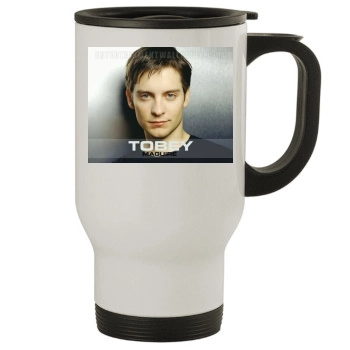 Tobey Maguire Stainless Steel Travel Mug