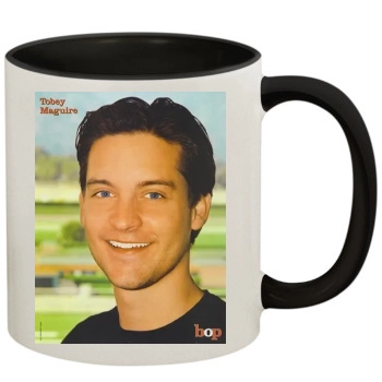 Tobey Maguire 11oz Colored Inner & Handle Mug