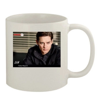 Tobey Maguire 11oz White Mug