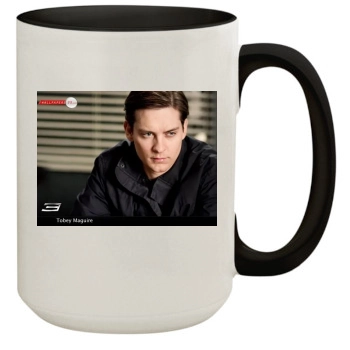 Tobey Maguire 15oz Colored Inner & Handle Mug