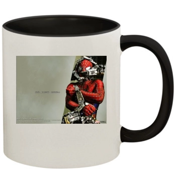 Tobey Maguire 11oz Colored Inner & Handle Mug