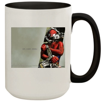 Tobey Maguire 15oz Colored Inner & Handle Mug