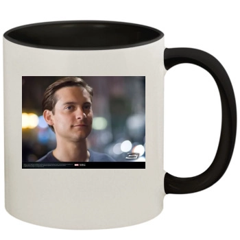 Tobey Maguire 11oz Colored Inner & Handle Mug