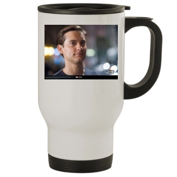 Tobey Maguire Stainless Steel Travel Mug