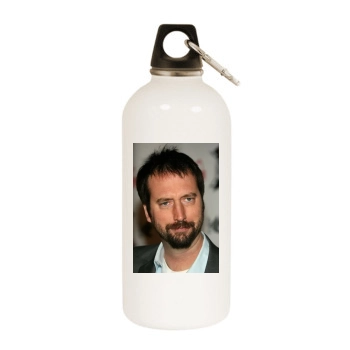 Tom Green White Water Bottle With Carabiner