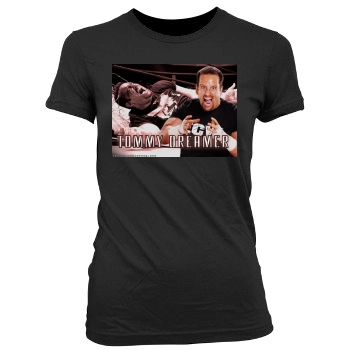 Tommy Dreamer Women's Junior Cut Crewneck T-Shirt