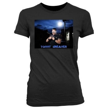 Tommy Dreamer Women's Junior Cut Crewneck T-Shirt