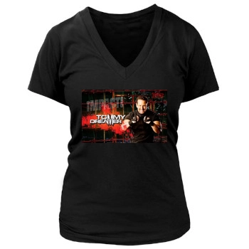 Tommy Dreamer Women's Deep V-Neck TShirt