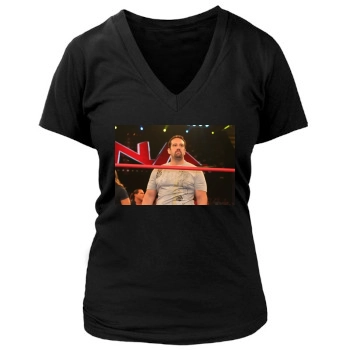 Tommy Dreamer Women's Deep V-Neck TShirt