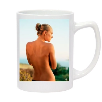 Tori Praver 14oz White Statesman Mug