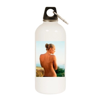 Tori Praver White Water Bottle With Carabiner