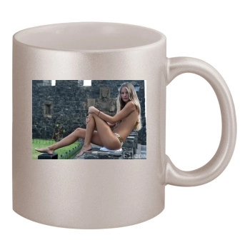 Tori Praver 11oz Metallic Silver Mug