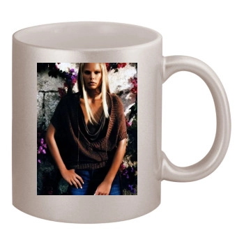 Tori Praver 11oz Metallic Silver Mug