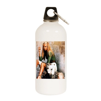 Tori Praver White Water Bottle With Carabiner