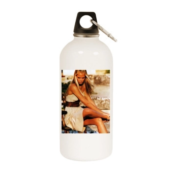 Tori Praver White Water Bottle With Carabiner