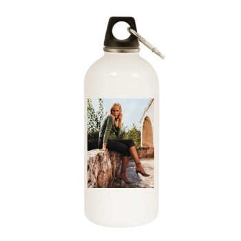 Tori Praver White Water Bottle With Carabiner