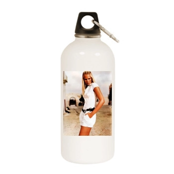 Tori Praver White Water Bottle With Carabiner