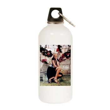 Tori Praver White Water Bottle With Carabiner