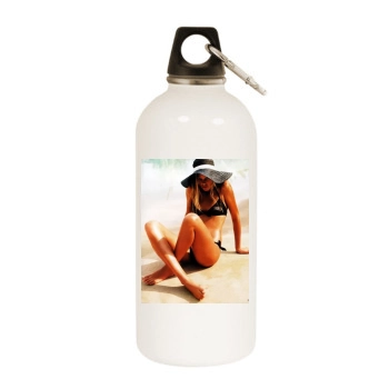 Tori Praver White Water Bottle With Carabiner