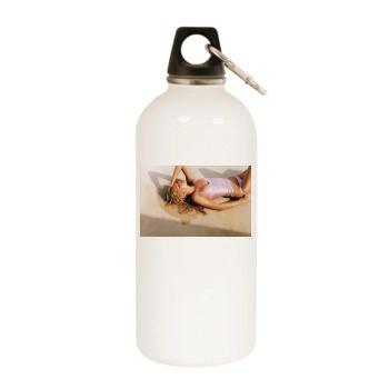 Tori Praver White Water Bottle With Carabiner