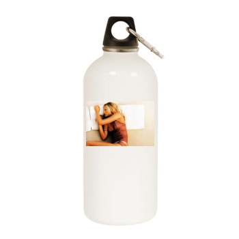 Tori Praver White Water Bottle With Carabiner