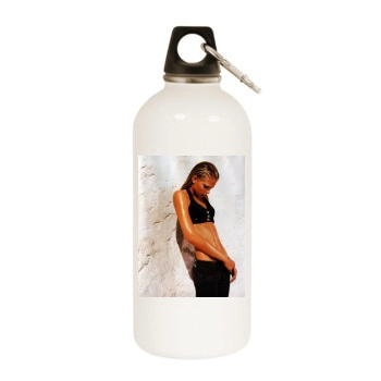 Tori Praver White Water Bottle With Carabiner