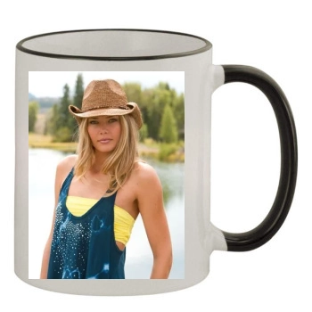 Tori Praver 11oz Colored Rim & Handle Mug