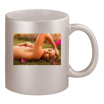 Tori Praver 11oz Metallic Silver Mug