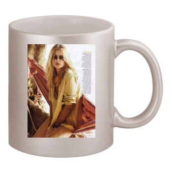 Tori Praver 11oz Metallic Silver Mug