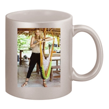 Tori Praver 11oz Metallic Silver Mug