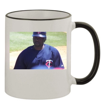 Torii Hunter 11oz Colored Rim & Handle Mug