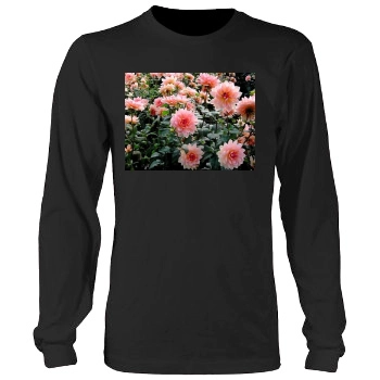 Flowers Men's Heavy Long Sleeve TShirt