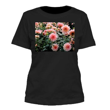 Flowers Women's Cut T-Shirt