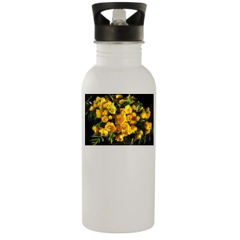 Flowers Stainless Steel Water Bottle