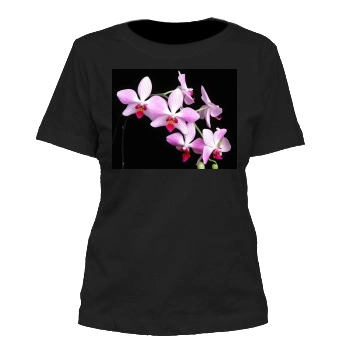 Flowers Women's Cut T-Shirt