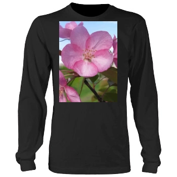 Flowers Men's Heavy Long Sleeve TShirt