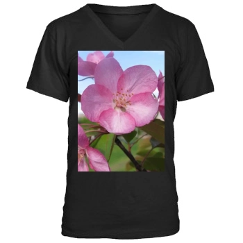 Flowers Men's V-Neck T-Shirt