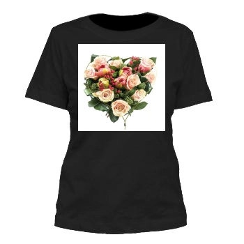 Flowers Women's Cut T-Shirt