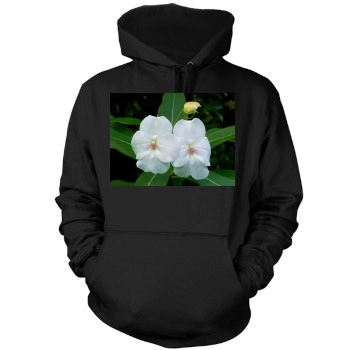 Flowers Mens Pullover Hoodie Sweatshirt