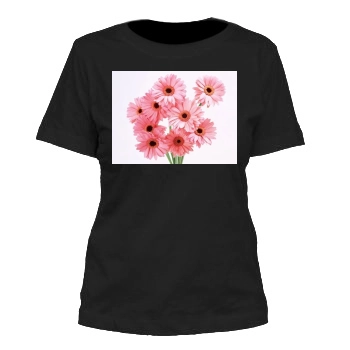 Flowers Women's Cut T-Shirt