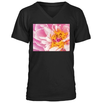 Flowers Men's V-Neck T-Shirt