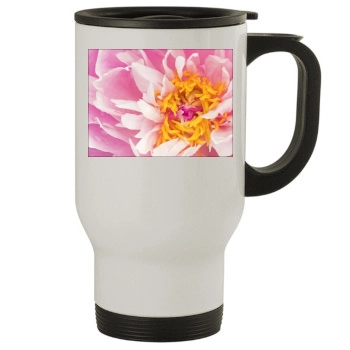 Flowers Stainless Steel Travel Mug