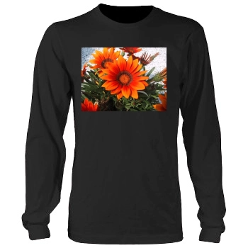 Flowers Men's Heavy Long Sleeve TShirt