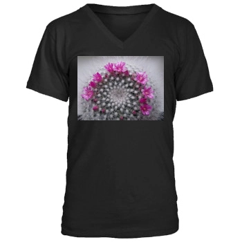 Flowers Men's V-Neck T-Shirt