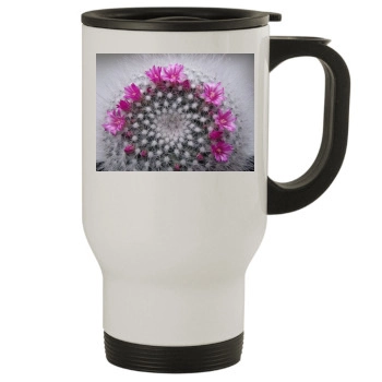 Flowers Stainless Steel Travel Mug