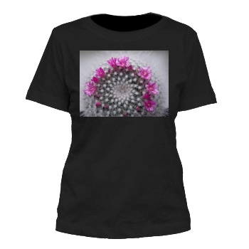 Flowers Women's Cut T-Shirt