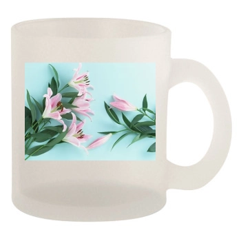 Flowers 10oz Frosted Mug