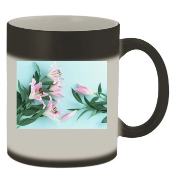 Flowers Color Changing Mug