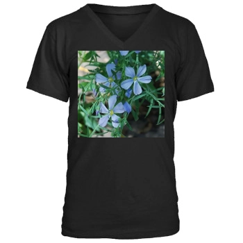 Flowers Men's V-Neck T-Shirt