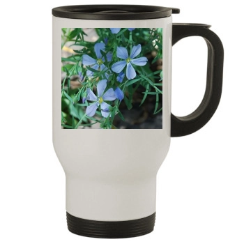 Flowers Stainless Steel Travel Mug